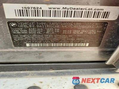 Zdjęcie 13 z 13 samochodu: 2011 BMW X5 XDRIVE35D VIN:5UXZW0C55BL657292 - miniatura