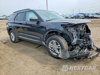 Czwarte zdjęcie samochodu z boku: 2020 FORD EXPLORER XLT VIN:1FMSK8DH4LGC78408 - miniatura