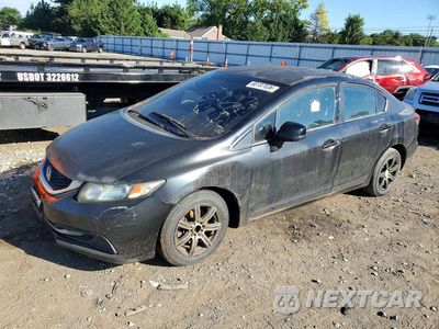 2013 HONDA CIVIC LX 2HGFB2F54DH523768 - główne zdjęcie licytacji z USA - miniatura