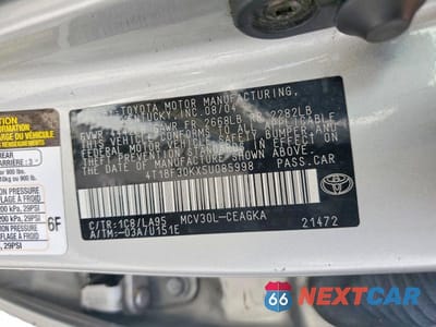 Zdjęcie 12 z 12 samochodu: 2005 TOYOTA CAMRY XLE V6 VIN:4T1BF30KX5U085998 - miniatura
