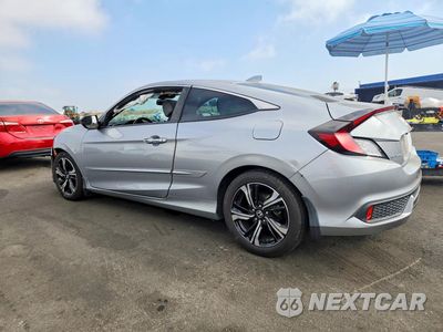 Drugie zdjęcie samochodu z przodu: 2018 HONDA CIVIC TOURING VIN:2HGFC3B97JH354868 - miniatura
