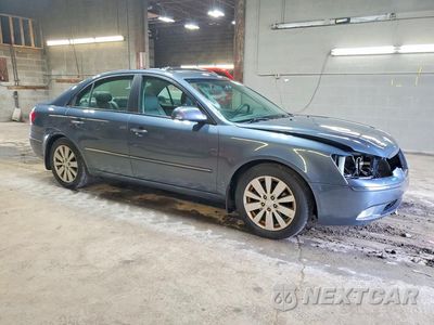 Czwarte zdjęcie samochodu z boku: 2009 HYUNDAI SONATA LIMITED V6 VIN:5NPEU46F99H550701 - miniatura