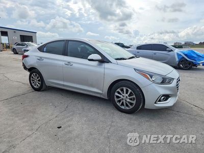 Czwarte zdjęcie samochodu z boku: 2021 HYUNDAI ACCENT SEL VIN:3KPC24A6XME135405 - miniatura
