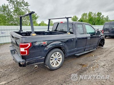 Trzecie zdjęcie samochodu z tyłu: 2018 FORD F150 SUPER CAB VIN:1FTEX1EP4JKE83589 - miniatura