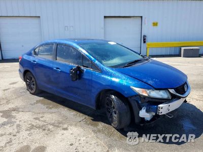 Czwarte zdjęcie samochodu z boku: 2015 HONDA CIVIC EX VIN:19XFB2F87FE267147 - miniatura