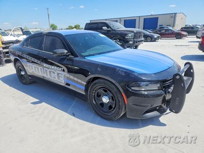 Czwarte zdjęcie samochodu z boku: 2019 DODGE CHARGER POLICE VIN:2C3CDXAT4KH514018 - miniatura
