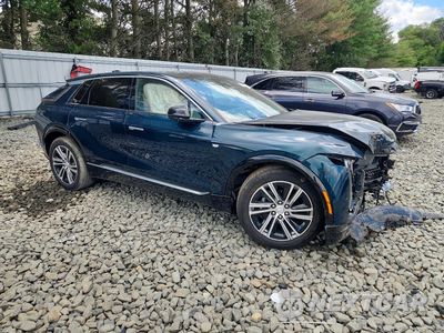 Czwarte zdjęcie samochodu z boku: 2024 CADILLAC LYRIQ LUXURY VIN:1GYKPPRL3RZ142386 - miniatura