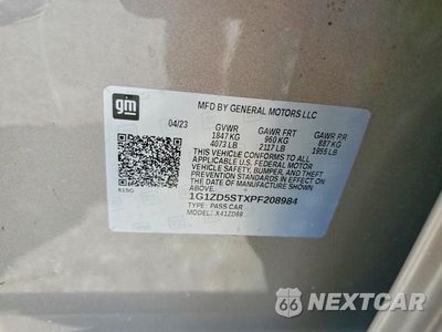 Zdjęcie 12 z 12 samochodu: 2023 CHEVROLET MALIBU LT VIN:1G1ZD5STXPF208984 - miniatura