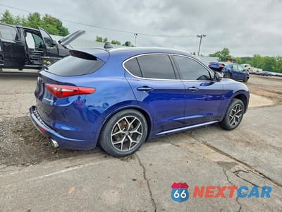 Trzecie zdjęcie samochodu z tyłu: 2021 ALFA ROMEO STELVIO TI VIN:ZASPAKBN5M7D14781 - miniatura