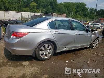 Trzecie zdjęcie samochodu z tyłu: 2010 HONDA ACCORD EXL VIN:1HGCP2F81AA124597 - miniatura