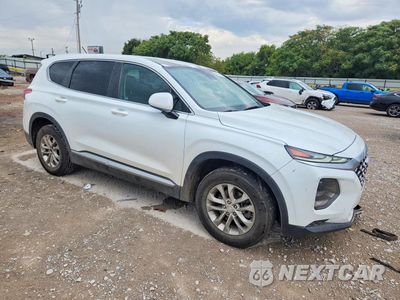 Czwarte zdjęcie samochodu z boku: 2019 HYUNDAI SANTA FE SE VIN:5NMS23AD6KH016891 - miniatura