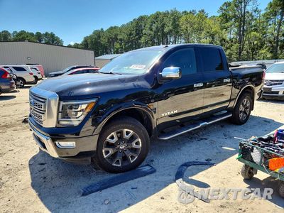2021 NISSAN TITAN PLATINUM RESERVE 1N6AA1EDXMN501759 - główne zdjęcie licytacji z USA - miniatura