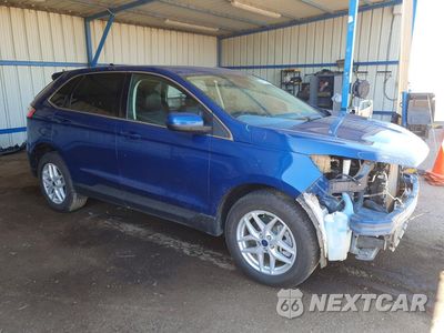 Czwarte zdjęcie samochodu z boku: 2022 FORD EDGE SEL VIN:2FMPK4J99NBA42617 - miniatura