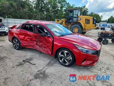 Czwarte zdjęcie samochodu z boku: 2023 HYUNDAI ELANTRA SEL VIN:5NPLS4AG8PH117171 - miniatura