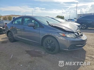 Czwarte zdjęcie samochodu z boku: 2014 HONDA CIVIC LX VIN:19XFB2F53EE020163 - miniatura