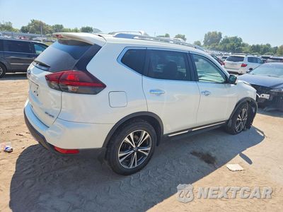 Trzecie zdjęcie samochodu z tyłu: 2018 NISSAN ROGUE SL VIN:5N1AT2MV2JC851449 - miniatura