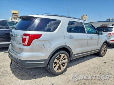 Trzecie zdjęcie samochodu z tyłu: 2019 FORD EXPLORER LIMITED VIN:1FM5K8F87KGB43335 - miniatura