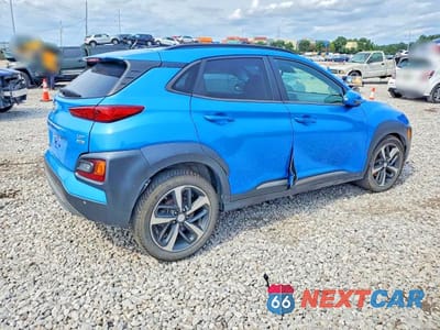 Trzecie zdjęcie samochodu z tyłu: 2018 HYUNDAI KONA ULTIMATE VIN:KM8K5CA52JU064665 - miniatura