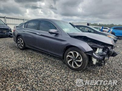 Czwarte zdjęcie samochodu z boku: 2017 HONDA ACCORD EX VIN:1HGCR2F76HA170650 - miniatura
