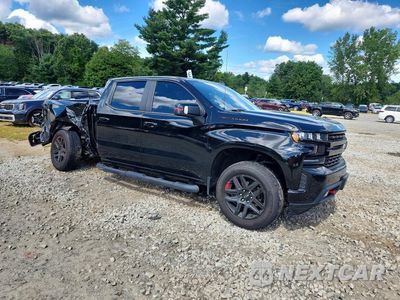 Czwarte zdjęcie samochodu z boku: 2022 CHEVROLET SILVERADO LTD K1500 RST VIN:1GCUYEED6NZ179635 - miniatura