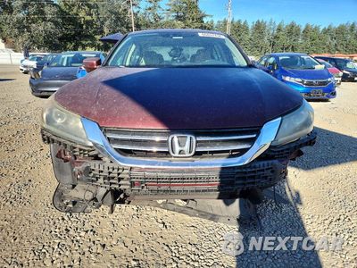 Piąte zdjęcie samochodu w środku: 2014 HONDA ACCORD EXL VIN:1HGCR2F80EA177565 - miniatura