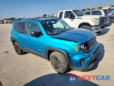 Czwarte zdjęcie samochodu z boku: 2020 JEEP RENEGADE SPORT VIN:ZACNJAA15LPL35573 - miniatura