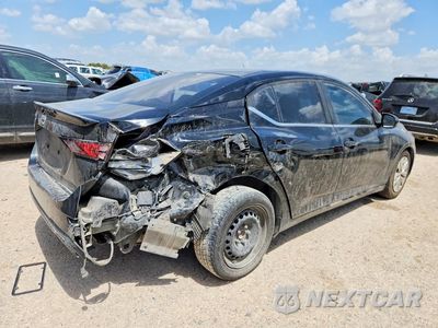Trzecie zdjęcie samochodu z tyłu: 2020 NISSAN SENTRA S VIN:3N1AB8BV1LY261740 - miniatura