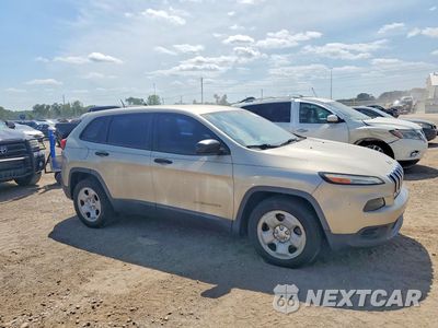 Czwarte zdjęcie samochodu z boku: 2015 JEEP CHEROKEE SPORT VIN:1C4PJLAB0FW720854 - miniatura