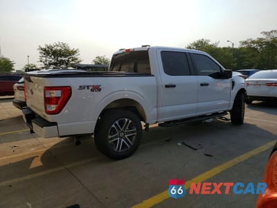 Trzecie zdjęcie samochodu z tyłu: 2022 FORD F150 SUPERCREW VIN:1FTEW1EP3NKD19629 - miniatura