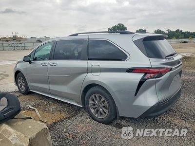 Drugie zdjęcie samochodu z przodu: 2021 TOYOTA SIENNA XLE VIN:5TDJSKFC5MS007847 - miniatura