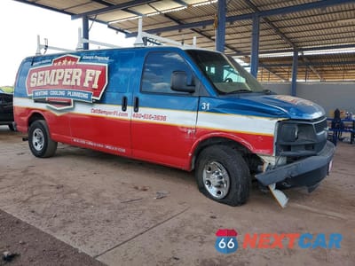 Czwarte zdjęcie samochodu z boku: 2013 CHEVROLET EXPRESS G3500 VIN:1GCZGUCG4D1173507 - miniatura