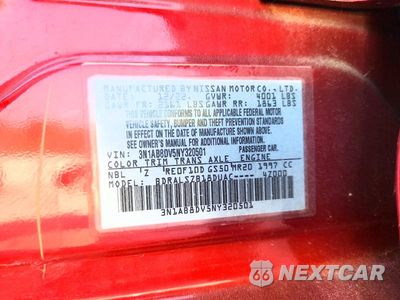 Zdjęcie 12 z 12 samochodu: 2022 NISSAN SENTRA SR VIN:3N1AB8DV5NY320501 - miniatura