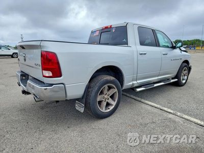Trzecie zdjęcie samochodu z tyłu: 2012 DODGE RAM 1500 SLT VIN:1C6RD7LTXCS195020 - miniatura