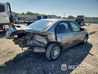 Trzecie zdjęcie samochodu z tyłu: 2005 HONDA CIVIC LX VIN:2HGES15525H577739 - miniatura