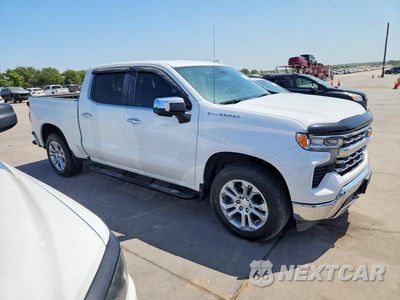 Czwarte zdjęcie samochodu z boku: 2024 CHEVROLET SILVERADO C1500 LTZ VIN:2GCPAEEDXR1157248 - miniatura