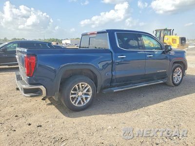 Trzecie zdjęcie samochodu z tyłu: 2021 GMC SIERRA C1500 SLT VIN:3GTP8DED6MG388024 - miniatura