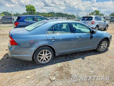 Trzecie zdjęcie samochodu z tyłu: 2012 FORD FUSION SEL VIN:3FAHP0JA6CR447576 - miniatura