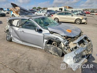 Czwarte zdjęcie samochodu z boku: 2018 HONDA CIVIC EXL VIN:JHMFC1F74JX038463 - miniatura