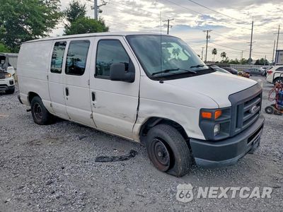 Czwarte zdjęcie samochodu z boku: 2014 FORD E150 DELIVERY VAN VIN:1FTNE1EWXEDA78022 - miniatura