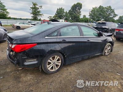Trzecie zdjęcie samochodu z tyłu: 2014 HYUNDAI SONATA GLS VIN:5NPEB4ACXEH913858 - miniatura