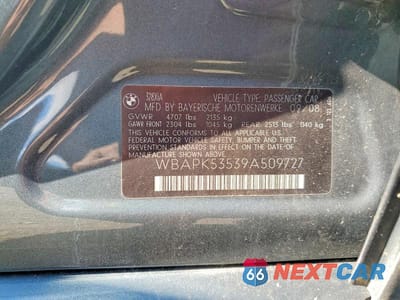 Zdjęcie 12 z 12 samochodu: 2009 BMW 328 XI SULEV VIN:WBAPK53539A509727 - miniatura