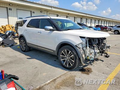 Czwarte zdjęcie samochodu z boku: 2018 FORD EXPLORER PLATINUM VIN:1FM5K8HT7JGC67508 - miniatura