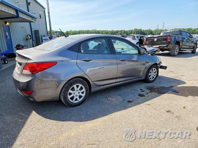 Trzecie zdjęcie samochodu z tyłu: 2014 HYUNDAI ACCENT GLS VIN:KMHCT4AE4EU684889 - miniatura