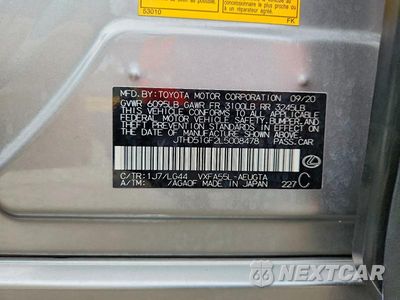 Zdjęcie 12 z 12 samochodu: 2020 LEXUS LS 500 BASE VIN:JTHD51GF2L5008478 - miniatura
