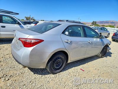 Trzecie zdjęcie samochodu z tyłu: 2018 TOYOTA COROLLA LE VIN:2T1BURHE6JC121088 - miniatura