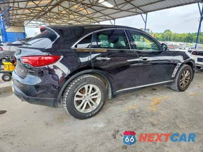 Trzecie zdjęcie samochodu z tyłu: 2011 INFINITI FX35 BASE VIN:JN8AS1MW0BM730400 - miniatura