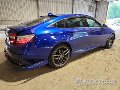 Trzecie zdjęcie samochodu z tyłu: 2020 HONDA ACCORD SPORT VIN:1HGCV1F3XLA033187 - miniatura