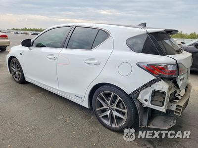 Drugie zdjęcie samochodu z przodu: 2017 LEXUS CT 200 VIN:JTHKD5BH6H2294080 - miniatura