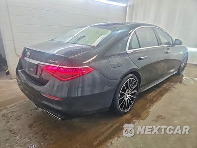 Czwarte zdjęcie samochodu z boku: 2022 MERCEDES-BENZ S 580 4MATIC VIN:W1K6G7GB2NA127510 - miniatura