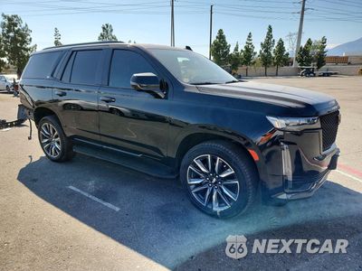 Czwarte zdjęcie samochodu z boku: 2023 CADILLAC ESCALADE SPORT VIN:1GYS4EKL4PR186689 - miniatura